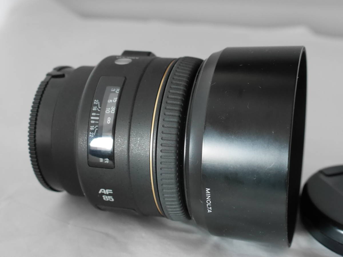 AF 85mm MINOLTA ミノルタ F1.4 公式通販 Minolta | 85mm&frasl;1.4G レンス゛ レンズ ミノルタ８５mmF1.4 : F1.4G(D) f&frasl;1.4 美品