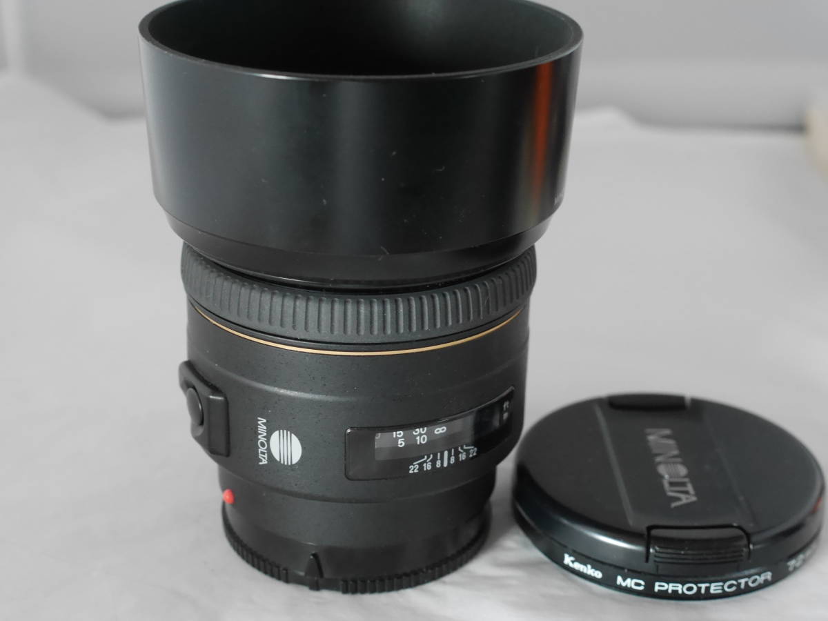 AF 85mm MINOLTA ミノルタ F1.4 公式通販 Minolta | 85mm&frasl;1.4G レンス゛ レンズ ミノルタ８５mmF1.4 : F1.4G(D) f&frasl;1.4 美品