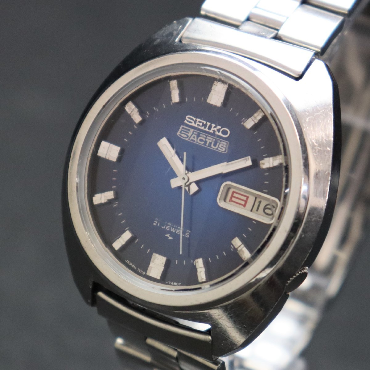 セイコー SEIKO 0 ACTUS 5アクタス SS 自動巻き 23石 アクタス