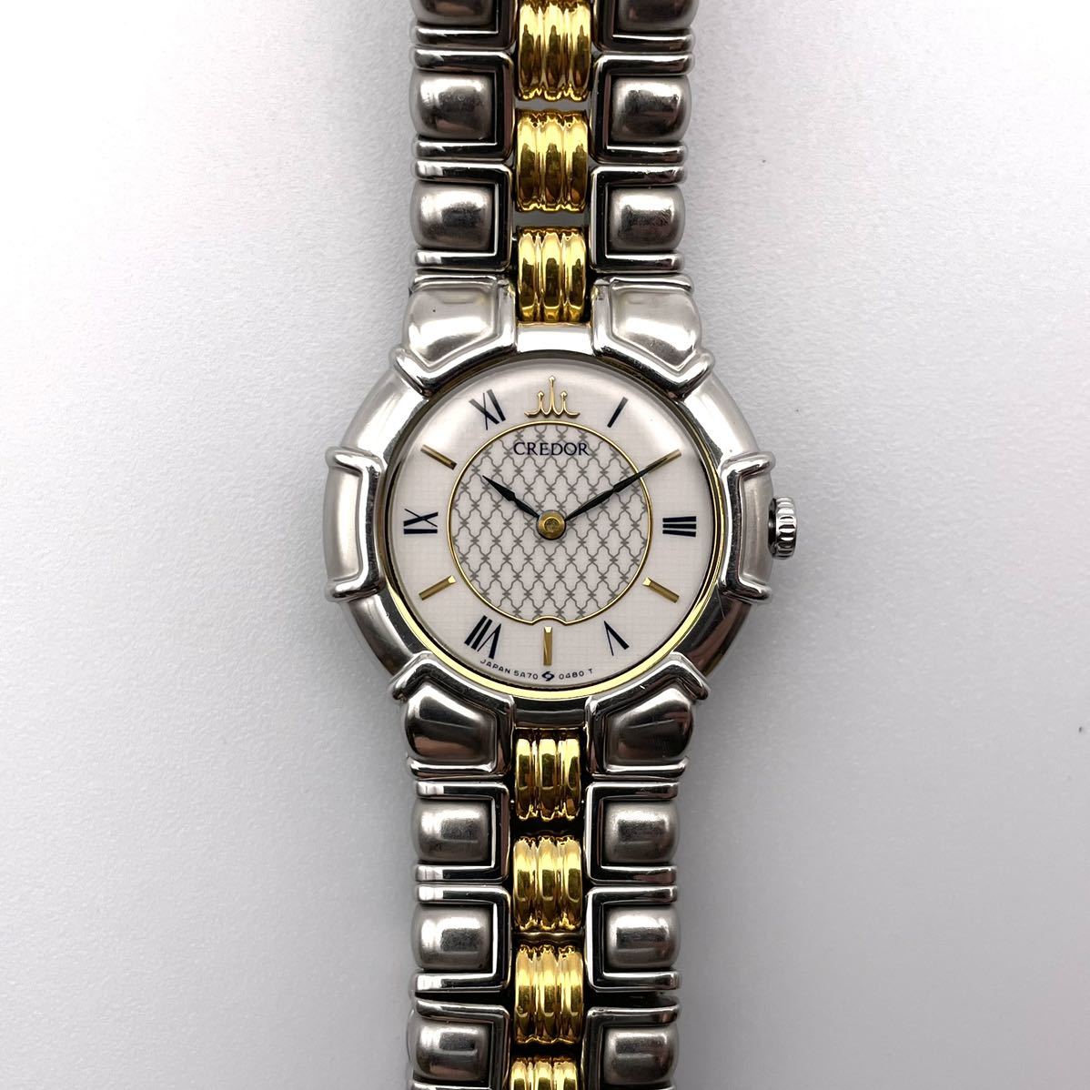 クレドール 9579-6000 SEIKO メンズ クオーツ SEIKO⁄セイコー 【極美品 
