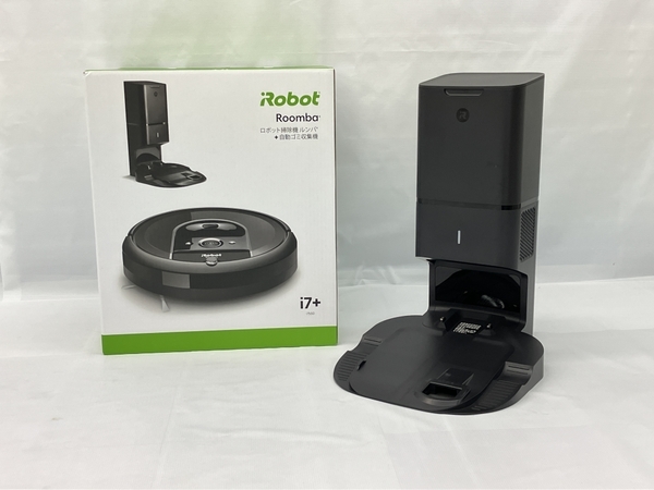 iRoboto Roomba i7+ 自動ゴミ収集機 ルンバ 家電 掃除機 アイロボット 中古 良好 C6960522 Roomba iRobot i7+ ルンバi7 ☆iRobot クリーンベース付き