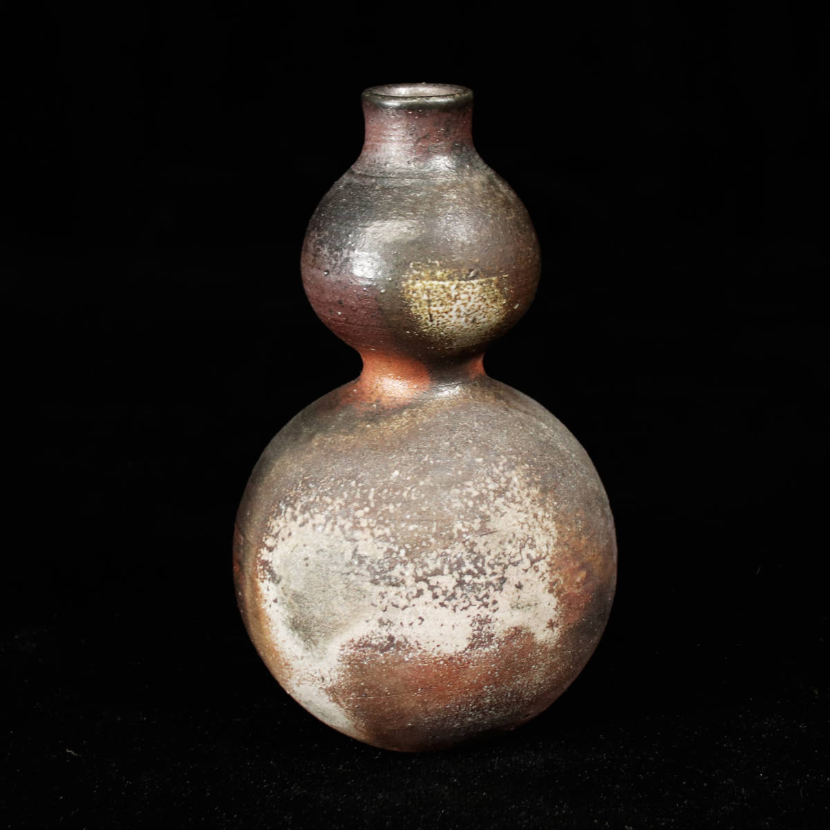 ■ 矢部篤郎 ■　備前 瓢形徳利　＜221102033＞