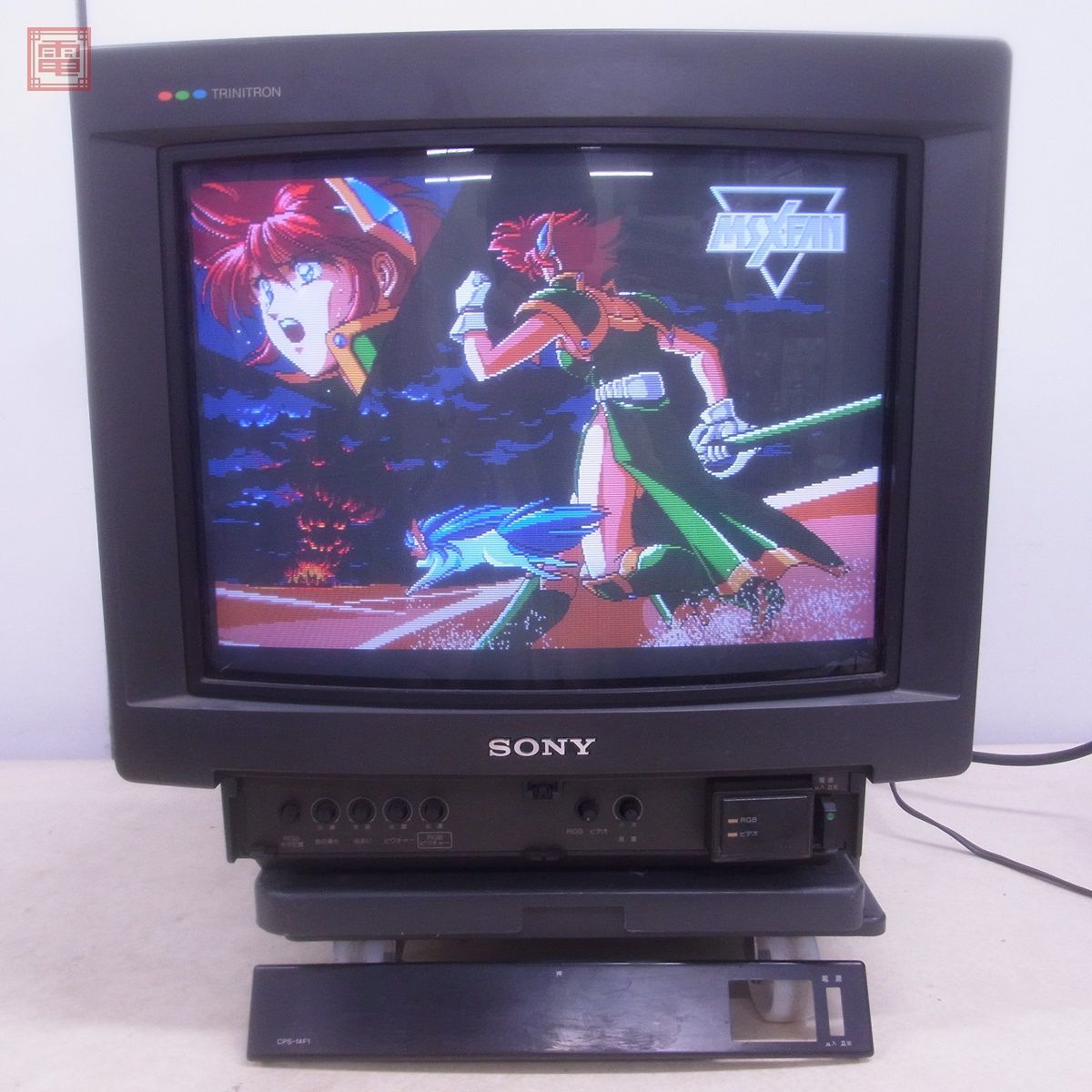 SONY トリニトロン 14型カラーモニター MSX等 CPS-14F1 Yahoo 