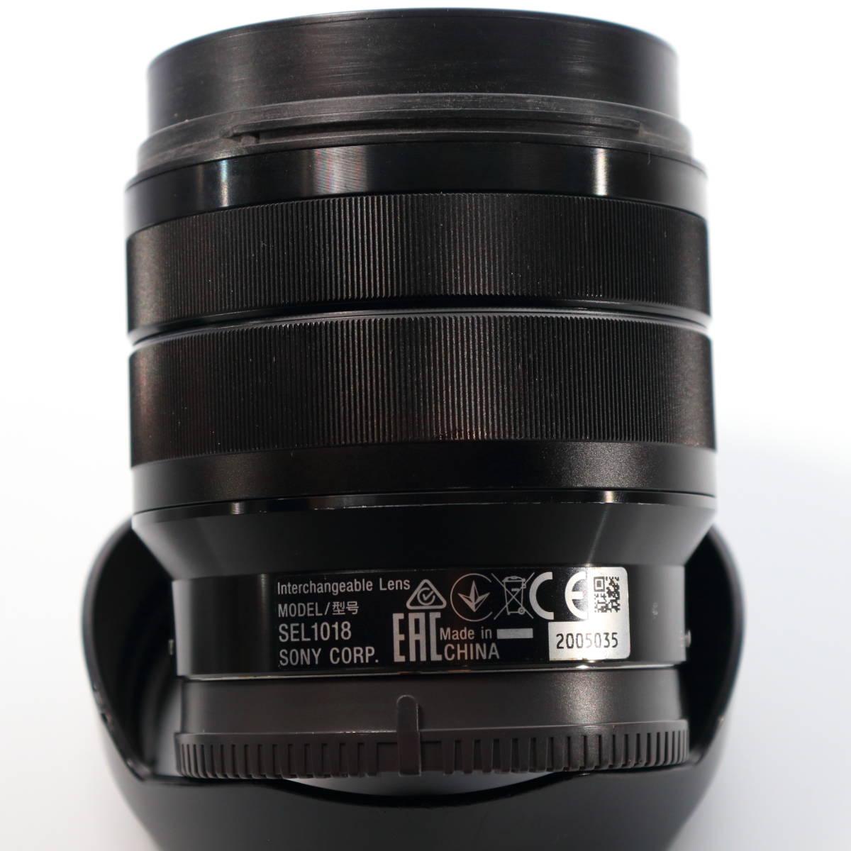 レンズ(ズーム) EF28-135mm F3.5-5.6 IS USM sony APS-C E 10-18mm F4 OSS レンズ周りプラスチック部分について割れが