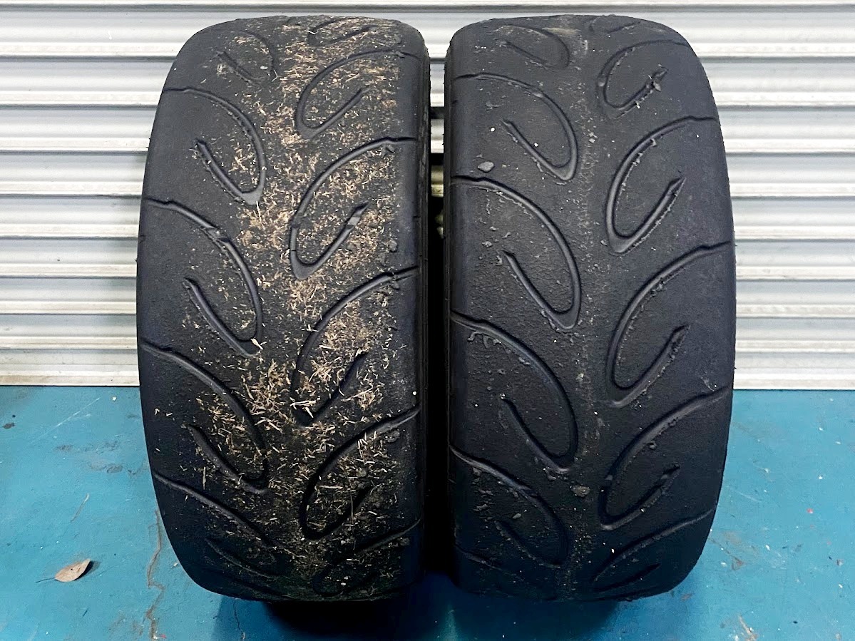 A050 215/50R16 G/Sコンパウンド 2本セット 2017年製 ヨコハマ アドバン 中古品16インチSタイヤ