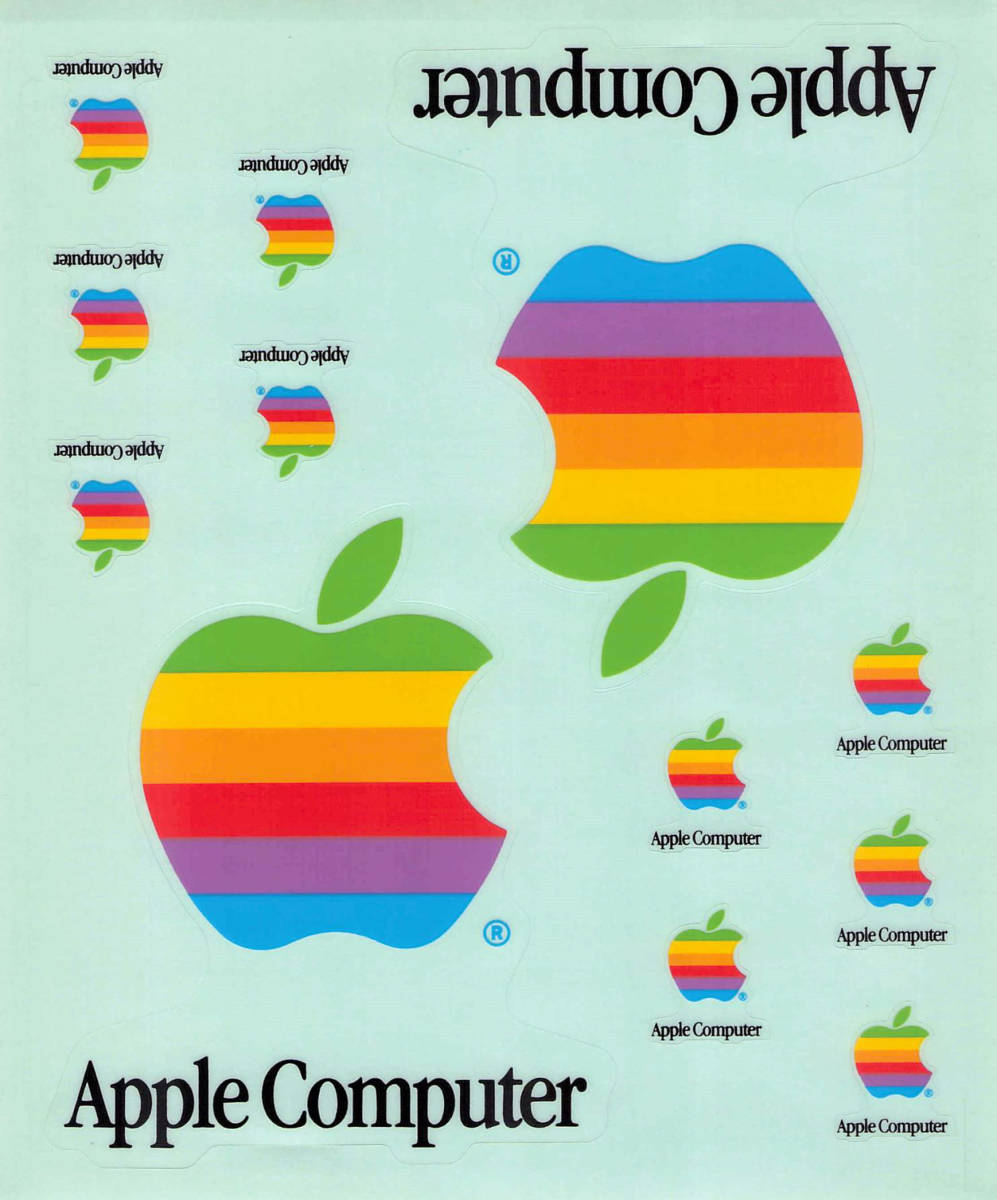 超美品 超レア Apple Computer（アップルコンピュータ）ロゴ
