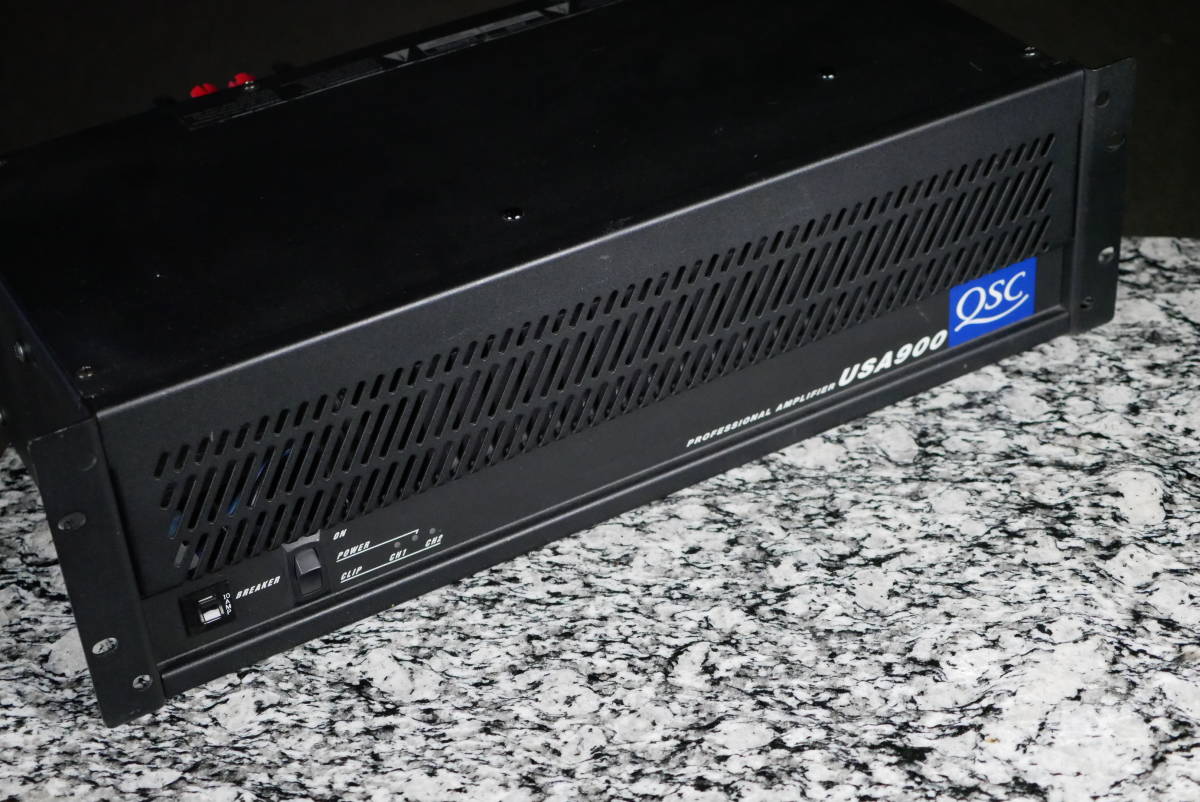QSC USA 900 プロフェッショナルアンプ 業務用 パワーアンプ Yahoo