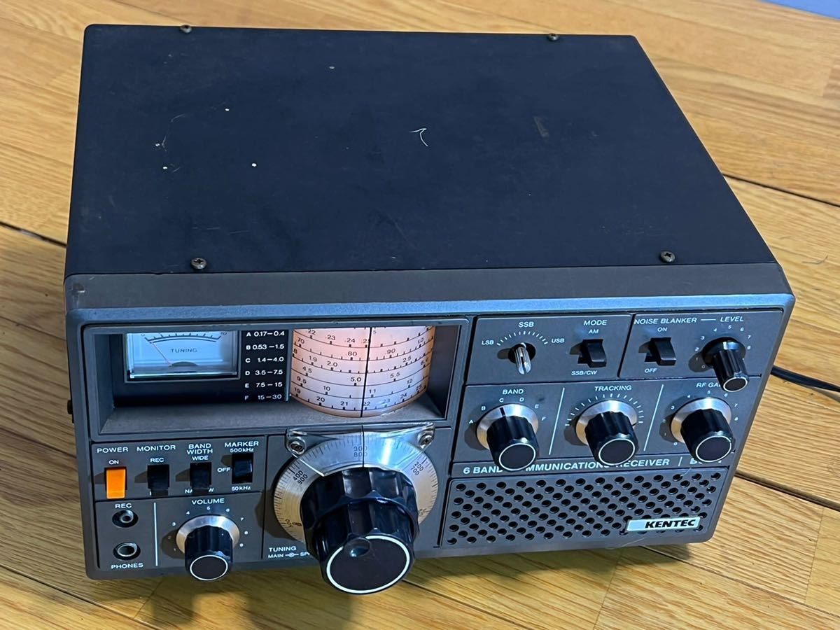 KENTEC BCL-1 6BAND コミュニケーションレシーバー 受信機 動作確認