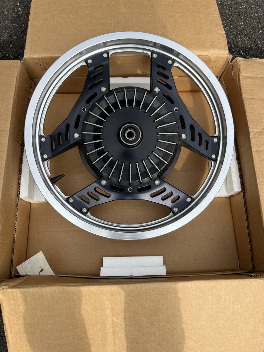 CBX400F ホイール　ジャンク　HONDA ホンダ CBX400F 純正 ホイール 2型 フロント 中古 美品 NC07 HONDA - CBX400F
