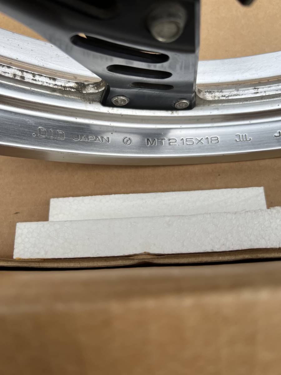 CBX400F 純正 ホイール 2型 フロント 中古 美品 NC07 HONDA - CBX400F