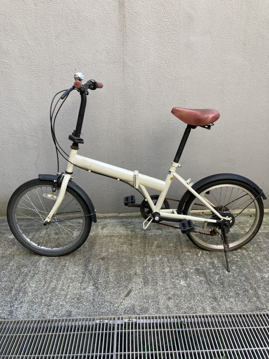 引取限定】20インチ折りたたみ自転車 折りたたみ自転車 20インチ