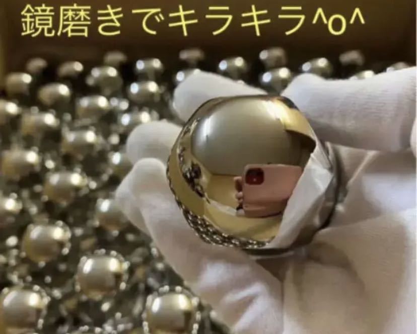 ナットキャップ☆ステンレス鏡磨き☆ISO規格33mm用各種☆20個予備付き 