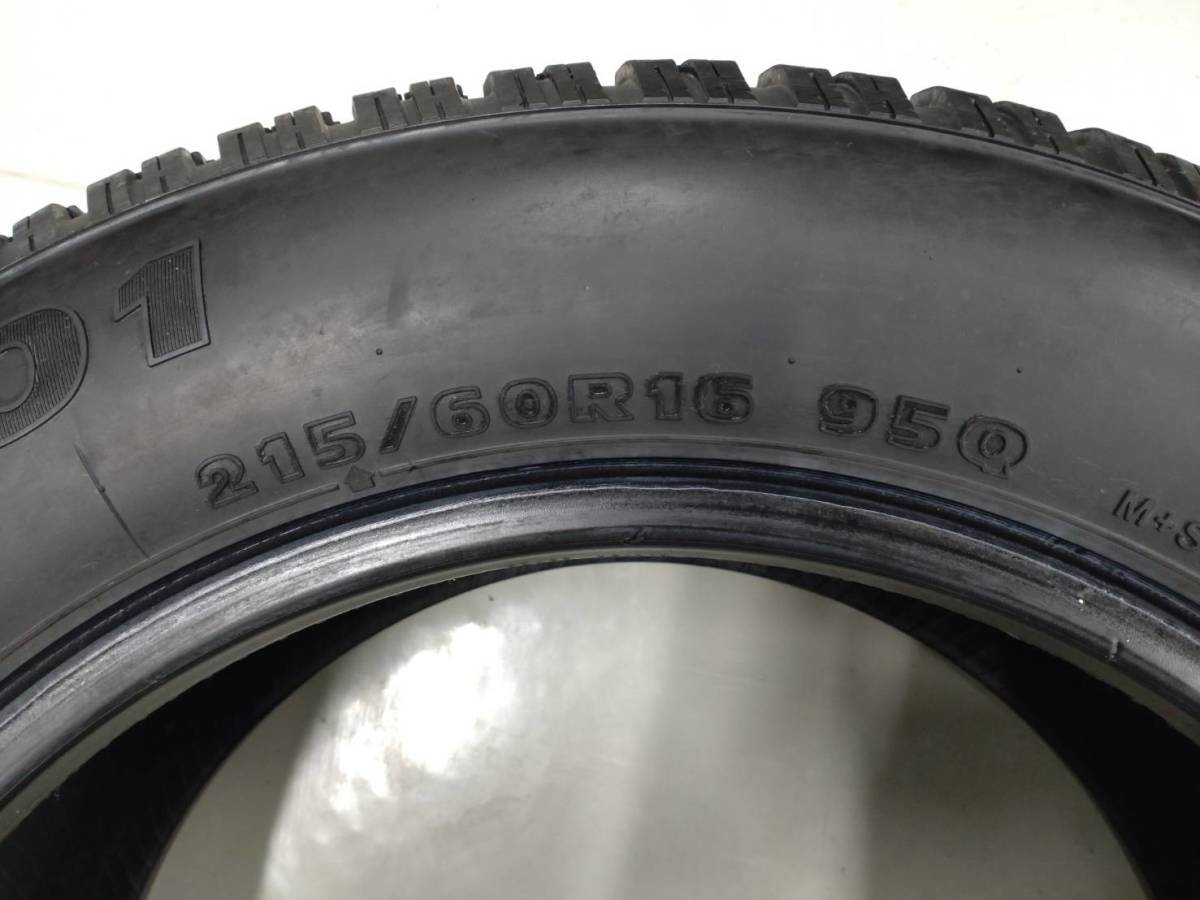 スパイクタイヤ215/60－16カップピン 自動車、オートバイ 16インチ