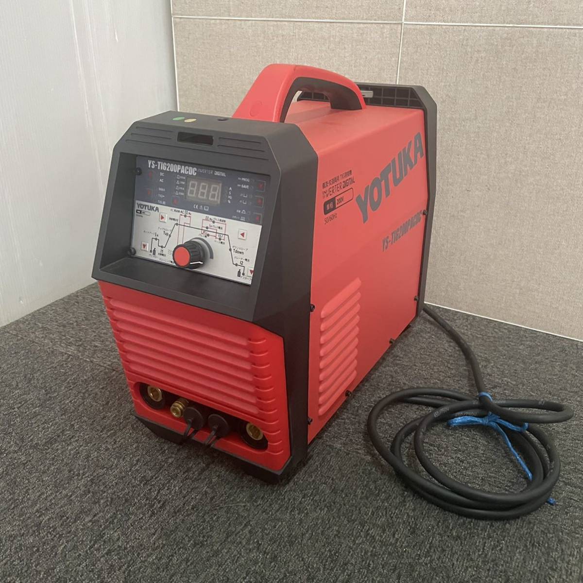 YS-TIG200PACDC YOTUKA 溶接機 YS 衝撃のコスパアルミ溶接もできる直流 