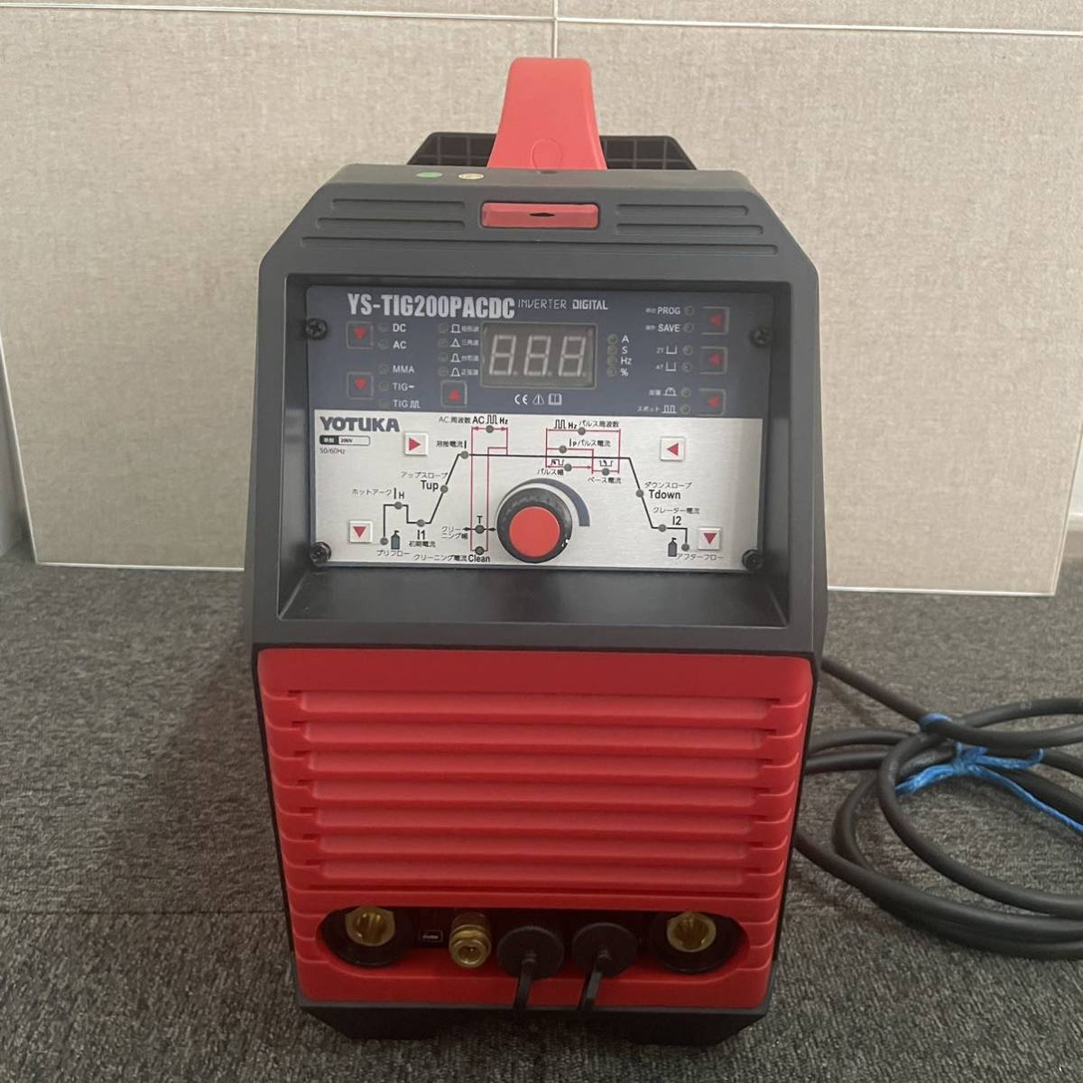 YS-TIG200PACDC YOTUKA 溶接機 YS 衝撃のコスパアルミ溶接もできる直流 