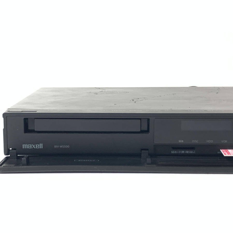 Maxell BIV-WS500 HDD/BDレコーダー iVDR 3D対応 mini B-CAS付き 2016年製