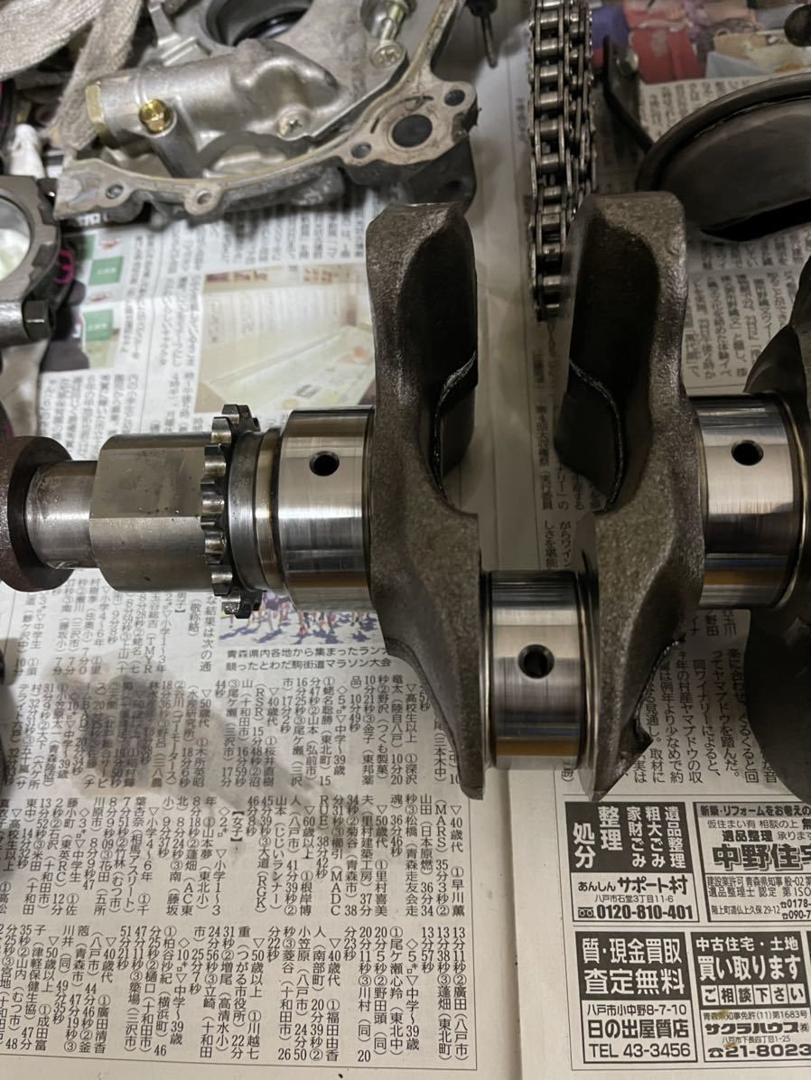 Yahoo!オークション - 純正 S15 SR20DET クランクシャフト silvia