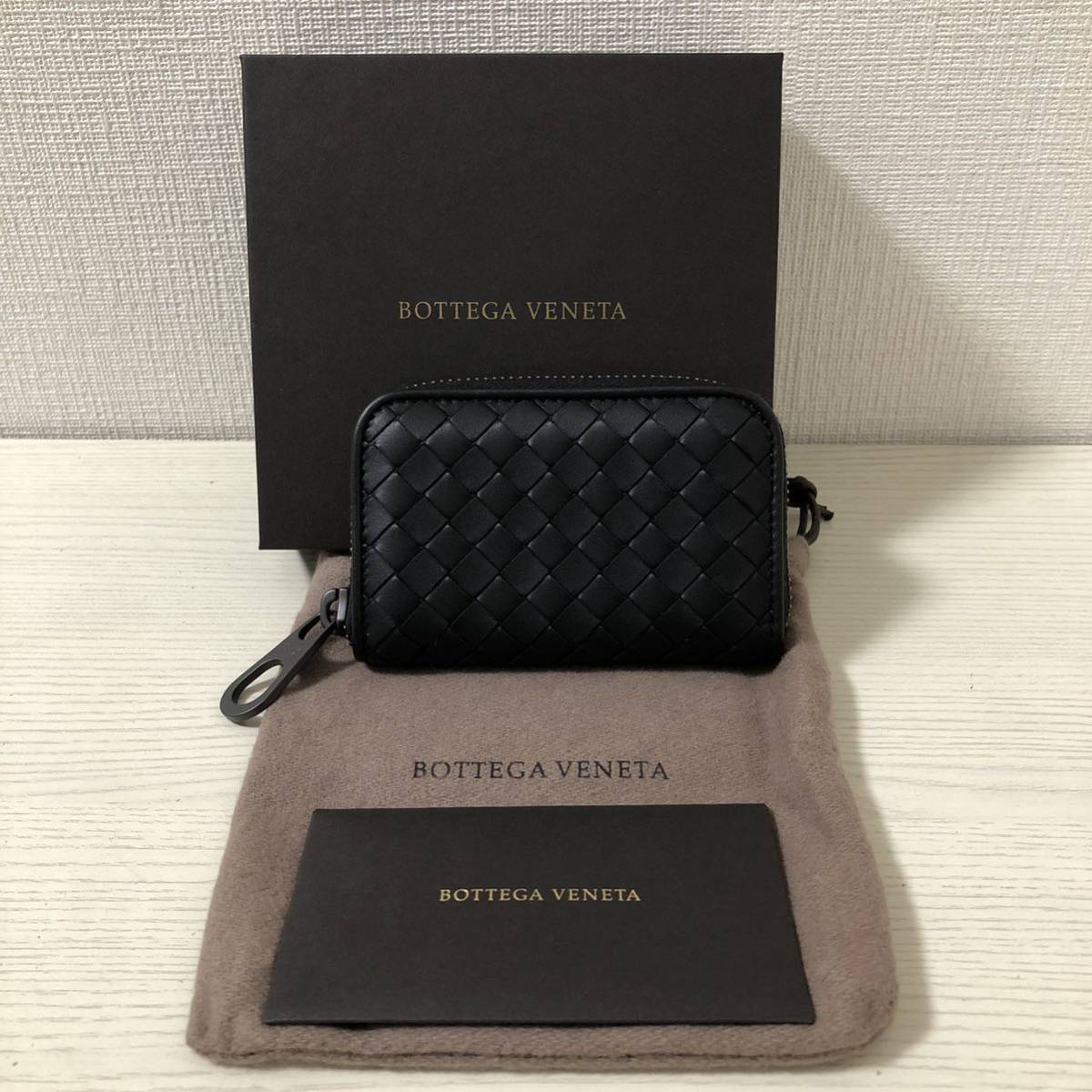 本物保証，人気SALE ボッテガヴェネタ BOTTEGA VENETA コインケース レザー 114075 ブラック 黒 小銭入れ(財布)｜売買されたオークション情報、yahooの商品情報をアーカイブ公開 - オークファン 男性用