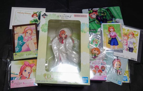 【新作入荷，セール】 五等分の花嫁 一番くじ 中野四葉 4点セット フルコンプ 〜祝福の門出〜 D賞 白無垢フィギュア 他等 四葉 フィギュア 白無垢(その他)｜売買されたオークション情報、yahooの商品情報をアーカ その他