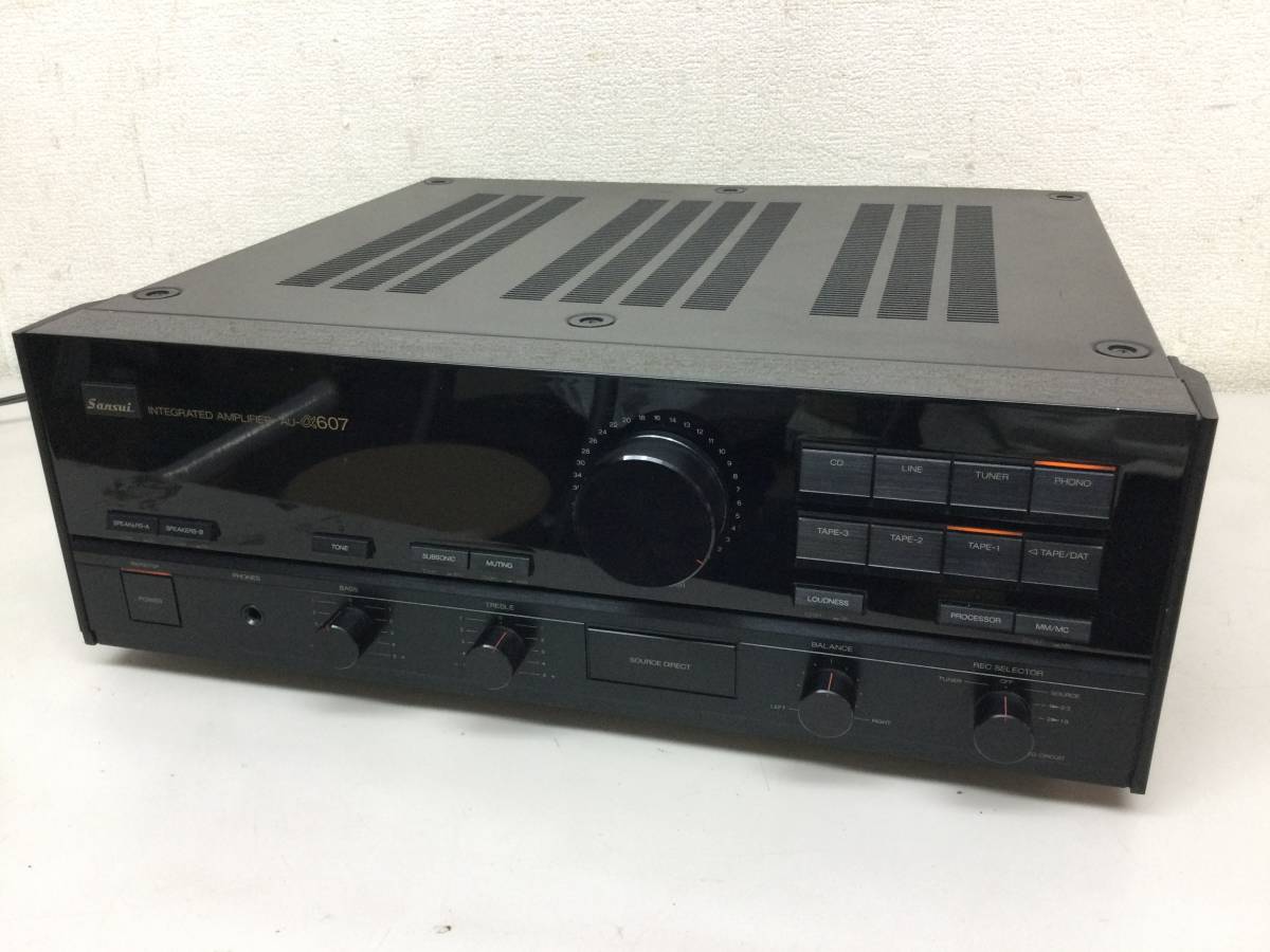 SANSUI インテグレーテッドアンプ AU-α607MR プリメインアンプ
