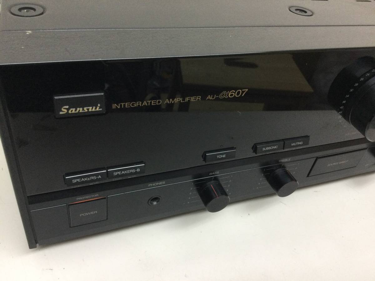 SANSUI インテグレーテッドアンプ AU-α607MR プリメインアンプ