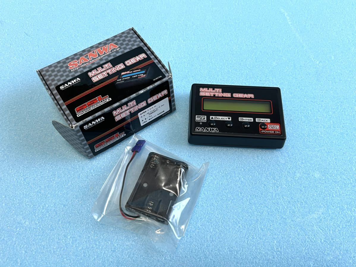 サンワ MT-5 RX-493i/PCセット リポバッテリー＆プロポバック付き