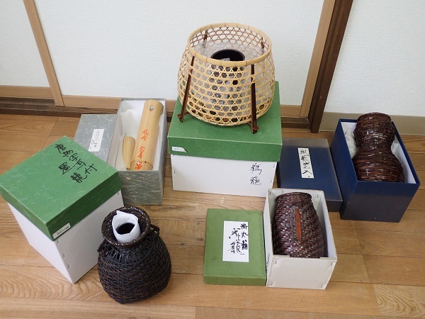 花籠（はなかご） 茶道具 | 籠花入 花入 千年の香り 本