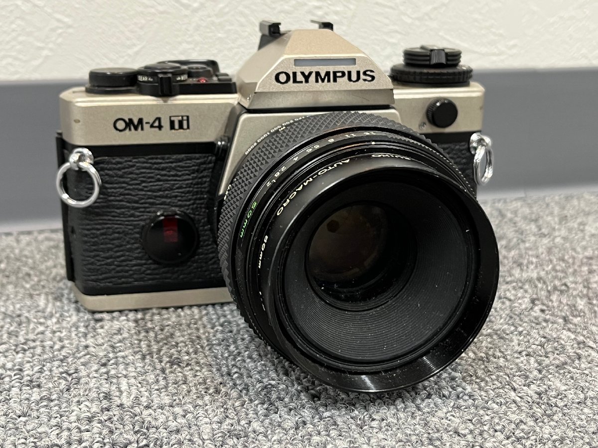 動作未確認】OLYMPUS オリンパス カメラ OM-4 1130033 レンズ AUTO