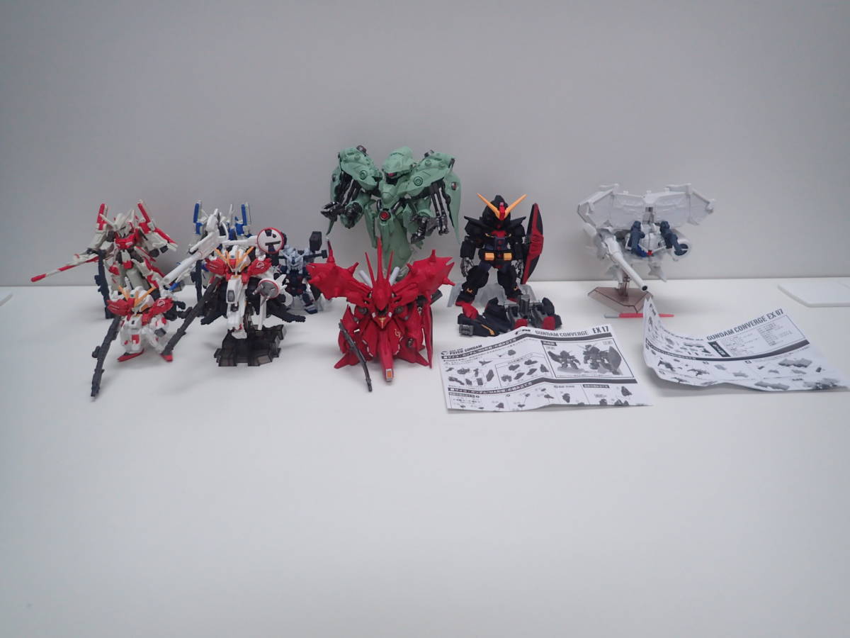 未検品 ガンダムコンバージ 9体セット まとめ売り ナイチンゲール 