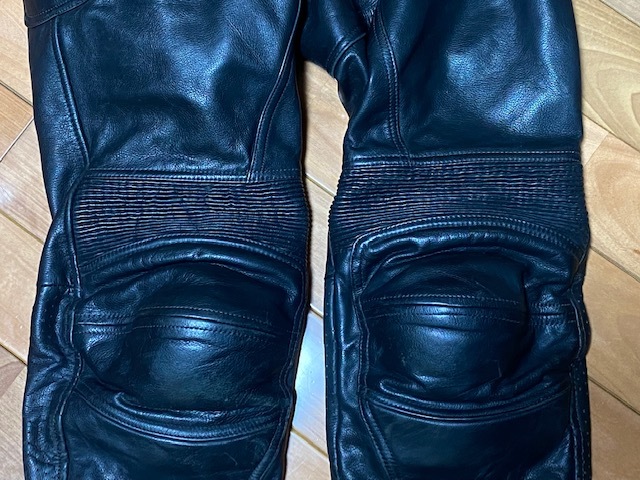 激安スタート！B’sＬeather ライディング レザーパンツ BLACK　Lサイズ_3