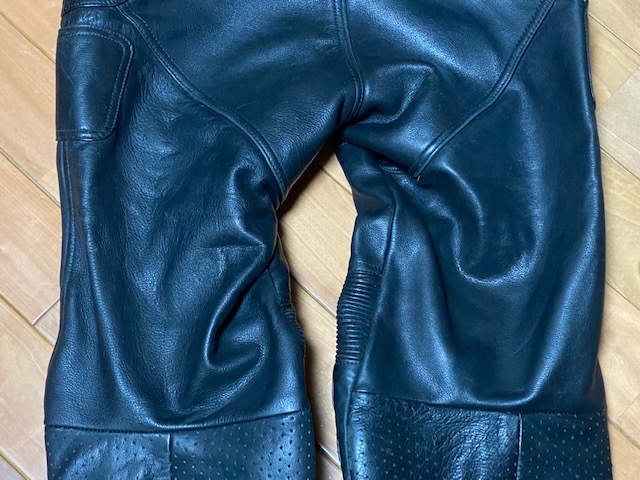 激安スタート！B’sＬeather ライディング レザーパンツ BLACK　Lサイズ_7