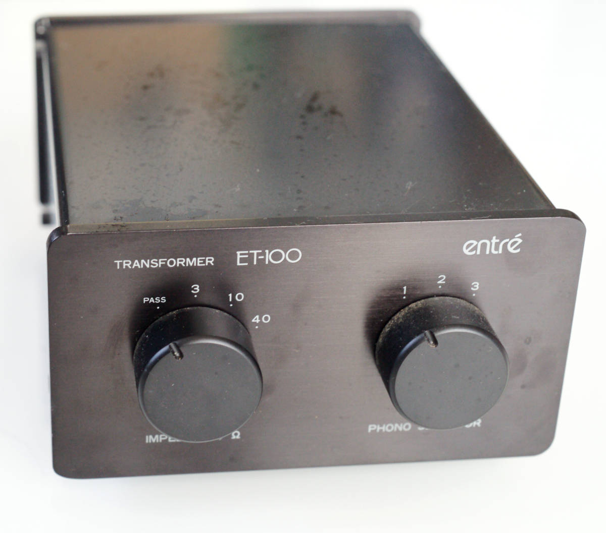 純正販促 ♪アントレ entre ET-100 MC昇圧トランス 動作(比較的美品