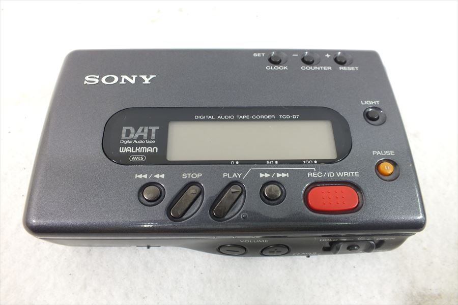 TCD-D7 - Walkman DAT Sony Yahoo!オークション Tape Audio Digital
