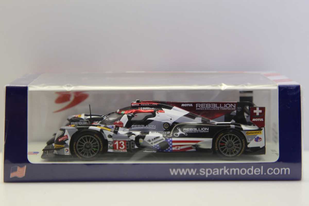 限定300台　スパーク ナショナルモデル 1/43 オレカ 07 レベリオンレーシング 2017 デイトナ24H #13 S.ブエミ/N.ジャニ他US153　411CE0/123