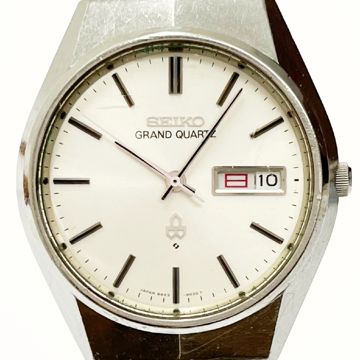 1円スタート】【レア】 SEIKO セイコー 4823-8010 SS シルバー文字盤 