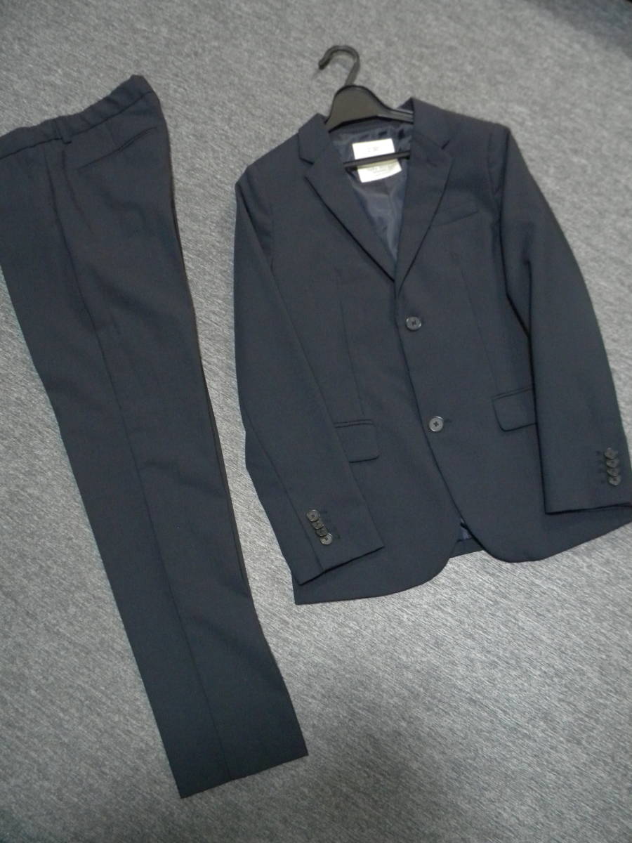 全国無料，低価 ZARA ザラ フォーマルスーツ 11/12 152㎝ 150 紺(150（145～154cm）)｜売買されたオークション情報、yahooの商品情報をアーカイブ公開 - オークファン スーツ、タキシード