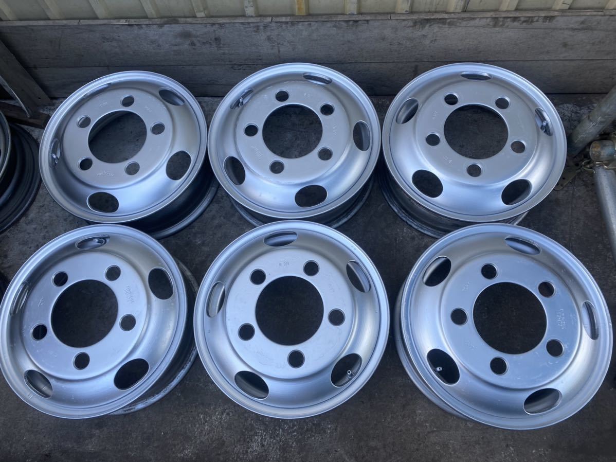 正規品，人気SALE 2トン 三菱 キャンター XAB 16&times;5.5K 115-9TC TOPY製 両面再塗装 6本セット価額 社内管理番号:X-4(ホイール)｜売買されたオークション情報、yahooの商品情報をアーカイブ公開 - オークファン ホイール