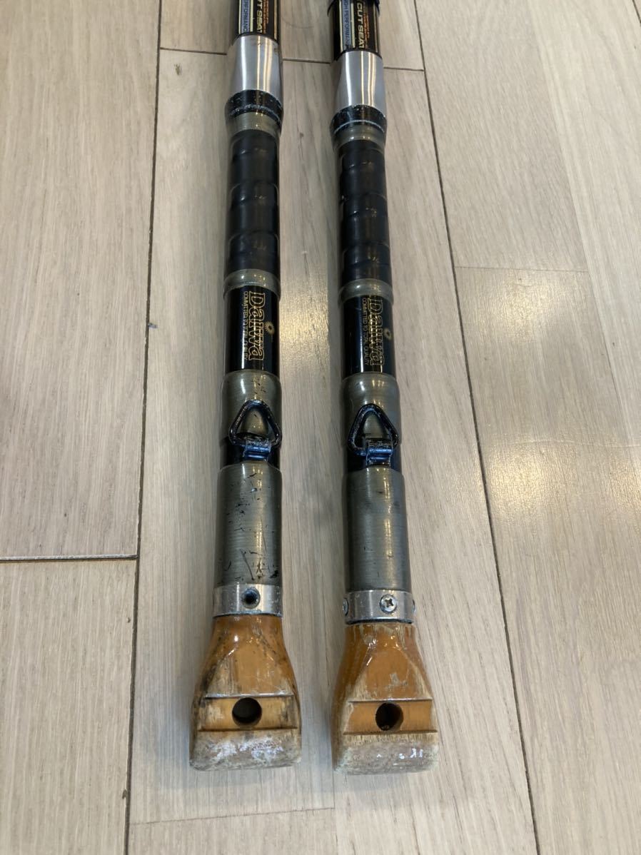 Daiwa ダイワ 速攻石鯛 Ⅳ-525T 2本セット 振り出し竿 穂先カバー付き 