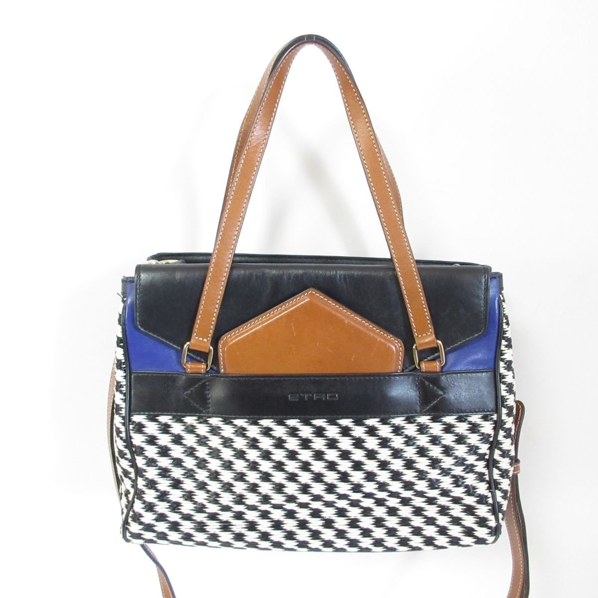 ETRO エトロ ハンドバッグ 2way ショルダーバッグ 極美品 - ペイズリー 