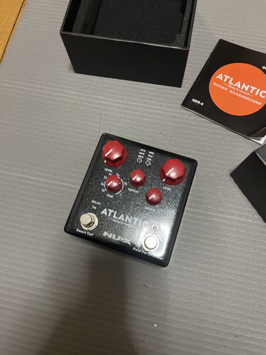 NUX ATLANTIC ディレイ/リバーブ とっしー様 NUX ATLANTIC ディレイ