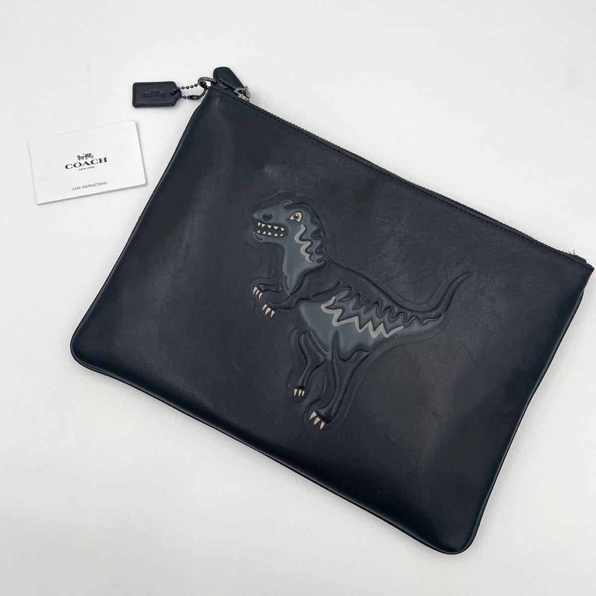 クラッチバッグ メンズ セカンドバッグ COACH コーチ バッグ ブラック 