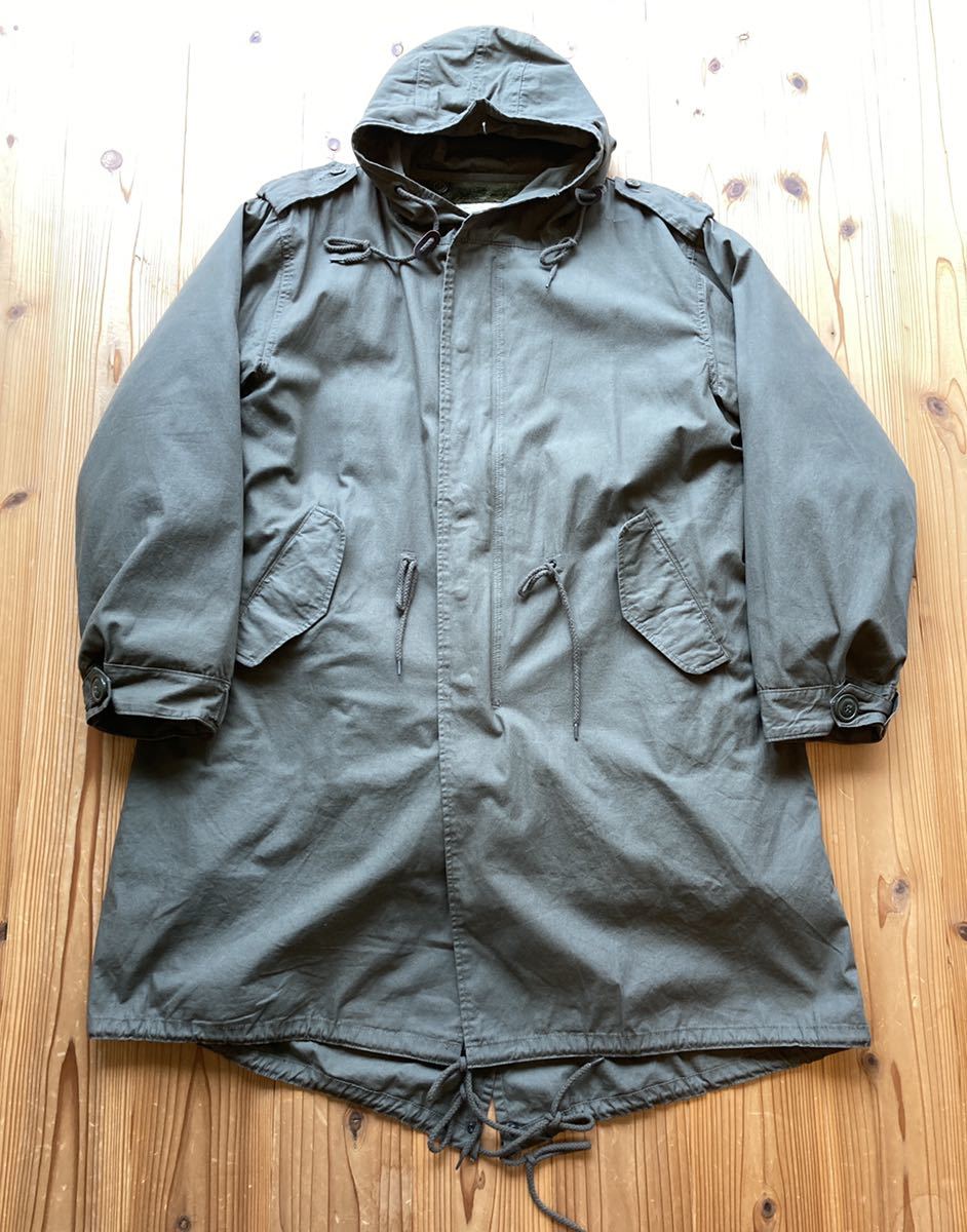 １回着のみ！モッズコート HOUSTON ヒューストン M-51パーカ 5409M PARKA SHELL M-1951 ミリタリージャケット 青島 フィッシュテール モッズコート ヒューストン HOUSTON WAPER別注 L WAIPER別注