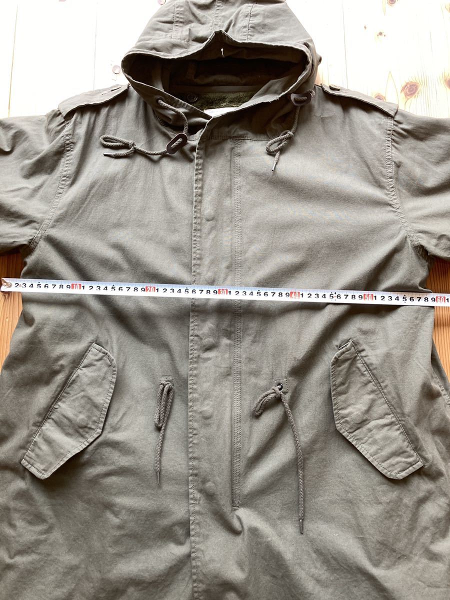 １回着のみ！モッズコート HOUSTON ヒューストン M-51パーカ 5409M PARKA SHELL M-1951 ミリタリージャケット 青島 フィッシュテール モッズコート ヒューストン HOUSTON WAPER別注 L WAIPER別注