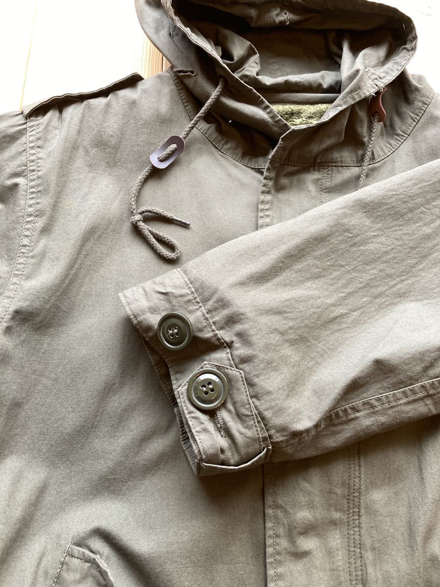 １回着のみ！モッズコート HOUSTON ヒューストン M-51パーカ 5409M PARKA SHELL M-1951 ミリタリージャケット 青島 フィッシュテール モッズコート ヒューストン HOUSTON WAPER別注 L WAIPER別注