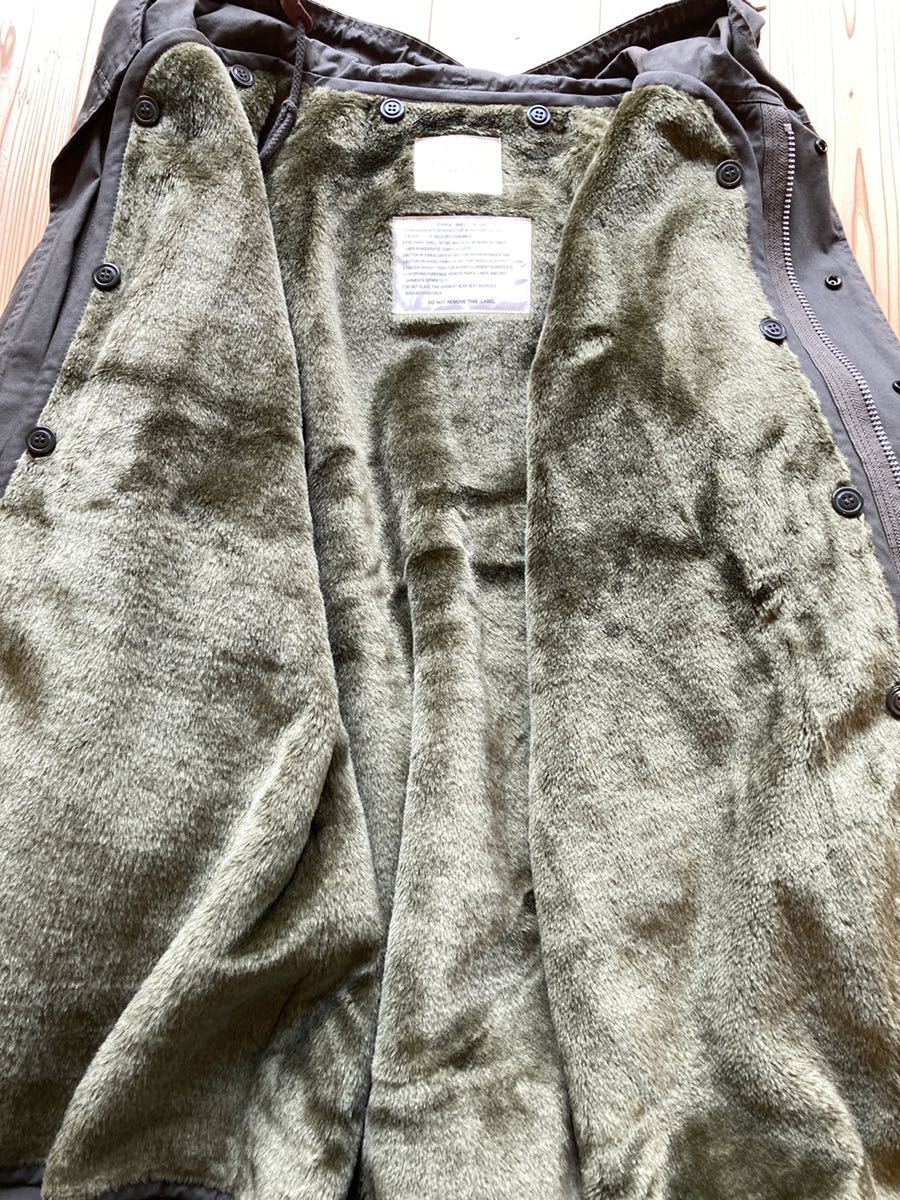 １回着のみ！モッズコート HOUSTON ヒューストン M-51パーカ 5409M PARKA SHELL M-1951 ミリタリージャケット 青島 フィッシュテール モッズコート ヒューストン HOUSTON WAPER別注 L WAIPER別注