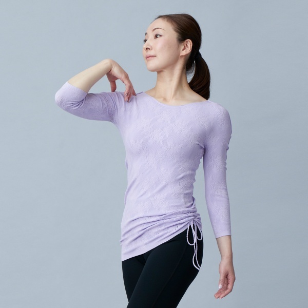 新品!! 新品!!4035リバーシブルロングニットトップ/チャコット