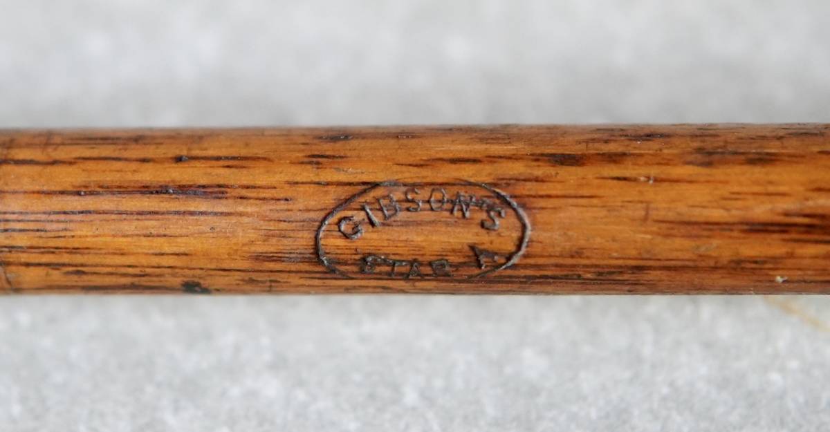 アンティーク ヴィンテージ ゴルフクラブ ”Wm Gibson Kinghorn”木製 