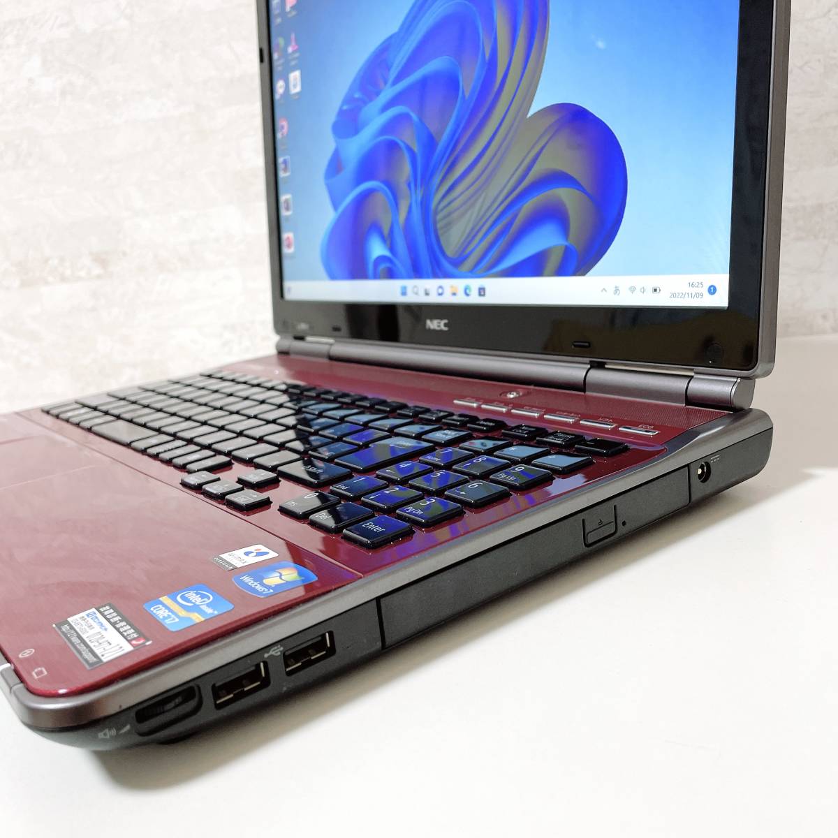 動画編集】高スペック NEC ノートパソコン Corei7 高速SSD480GB 大容量 