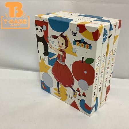 1円〜 動作未確認 KADOKAWA 三ツ星カラーズ VOLUME 1~4 DVD 初回限定版