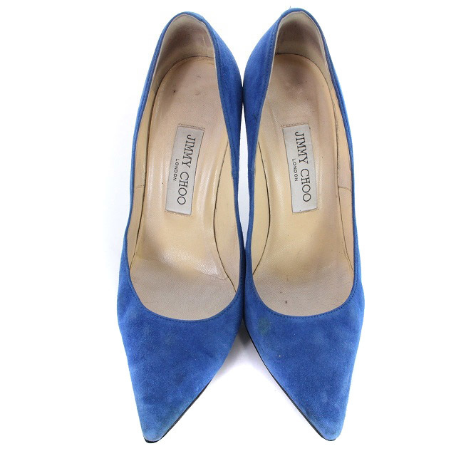 ジミーチュウ JIMMY CHOO パンプス スエード ピンヒール 36.5 23.5cm